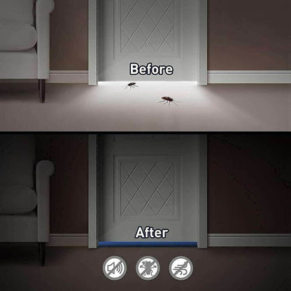 Door Draft Stopper & Guard – Dust, Mosquito, Insect, Noise & Heat Insulation Seal