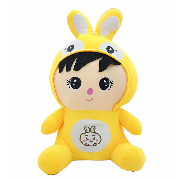 Baby Girl with Rabbit Ear