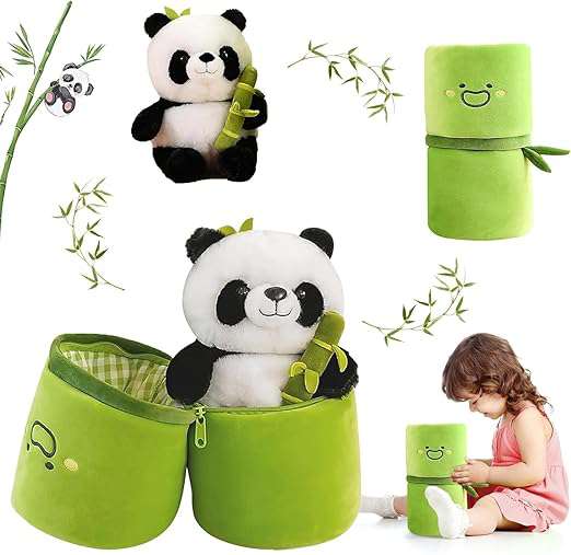 Bamboo Panda Soft Toy – Ultra-Soft, Cute & Cuddly Plush for Kids