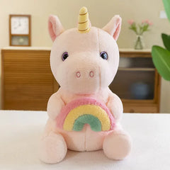 Rainbow Unicorn Soft Toy