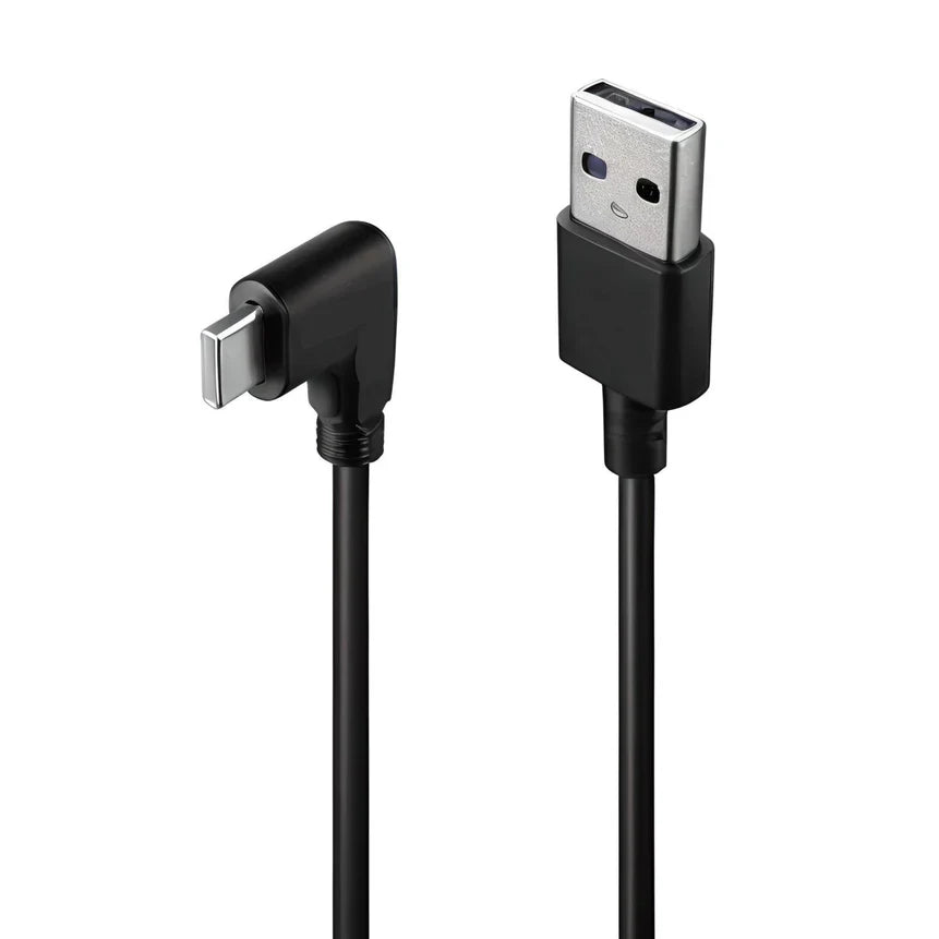 Flixx 360 degree tripod with USB A to USB C fast charging cable combo for mobile and camera
