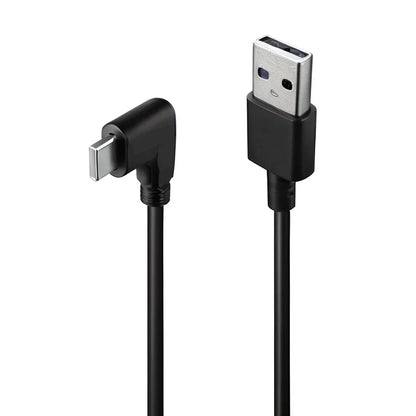 Flixx 360 degree tripod with USB A to USB C fast charging cable combo for mobile and camera
