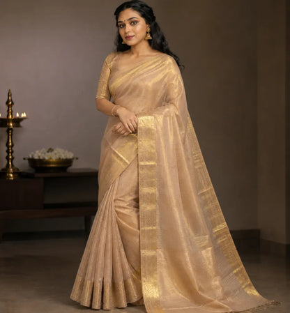Handcrafted Kanjivaram Soft Silk Saree for Women