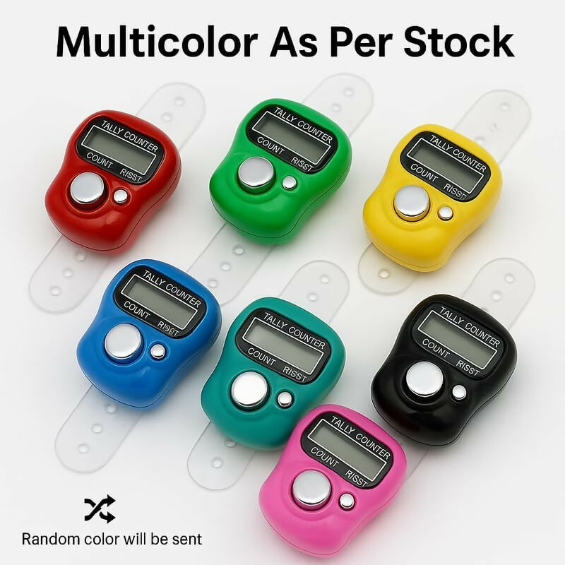Digital finger tally counter lcd 5 digit click counter Anything