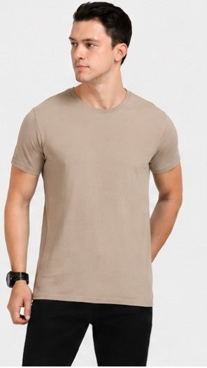 Combed Cotton Bio Wash Polo T-Shirt front and back view
