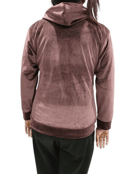 Women’s Solid Hooded Sweatshirt – Full Sleeve Hoodie