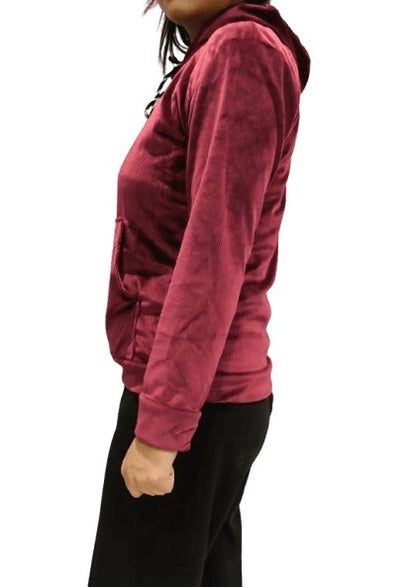 Women’s Solid Hooded Sweatshirt – Full Sleeve Hoodie