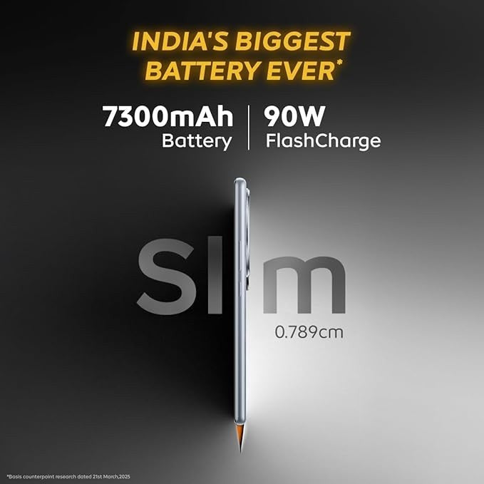 iQOO Z10 AMOLED smartphone side angle design
