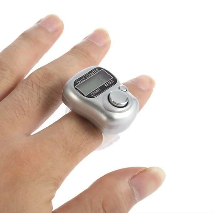 Digital finger tally counter lcd 5 digit click counter Anything