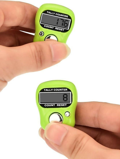 Digital finger tally counter lcd 5 digit click counter Anything