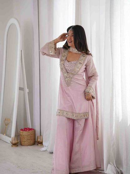 Designer 4 piece co-ord set ethnic wear