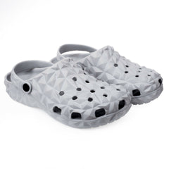 Casual Sandals/Clogs Adjustable Back Strap | Lightweight & Comfortable | Stylish & Non-Slip | Waterproof & Everyday Mules for Men & Boys Grey