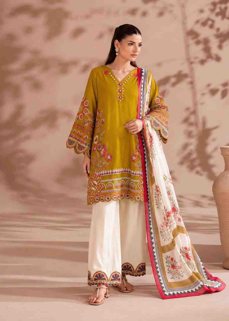 Designer full sleeve top and palazzo set for women