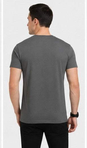 Super Combed Cotton Polo T-Shirt front and back view