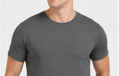 Super Combed Cotton Polo T-Shirt front and back view