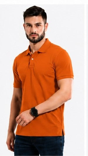 Eco-friendly polo T-shirt made from recycled PET bottles