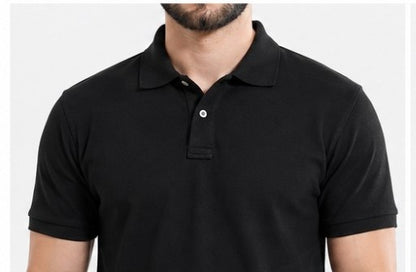 Eco-friendly polo T-shirt made from recycled PET bottles
