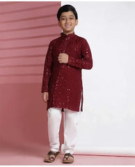 Kids chikankari kurta pajama