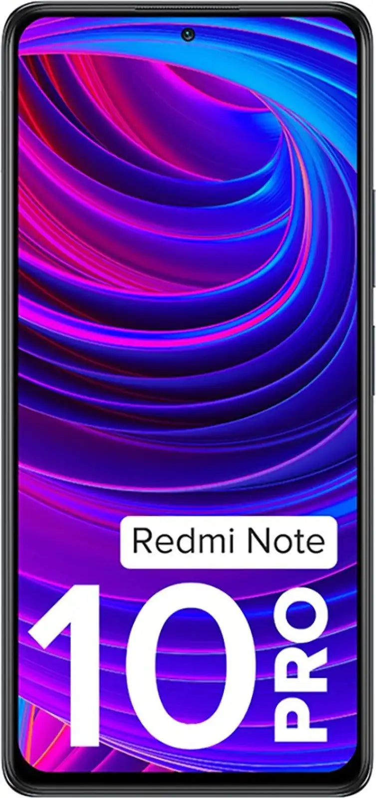 Redmi Note 10 Pro 6GB RAM 128GB smartphone with AMOLED display and quad camera