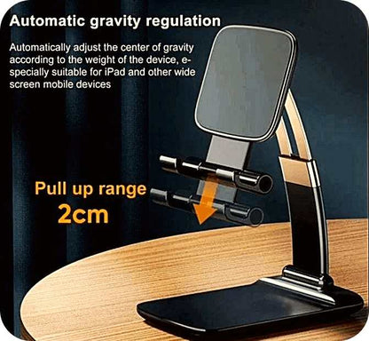 Adjustable Foldable Mobile Stand Holder for Desk | Phone & Tablet