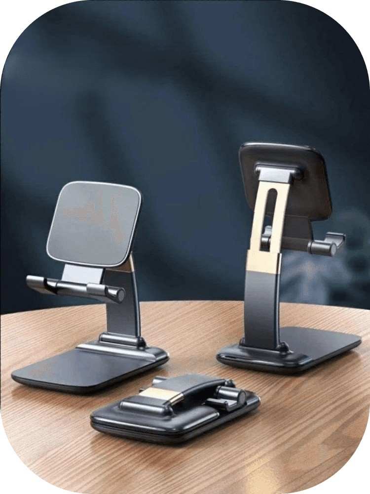 Adjustable Foldable Mobile Stand Holder for Desk | Phone & Tablet