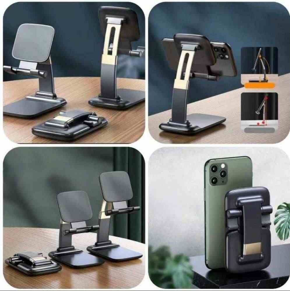Adjustable Foldable Mobile Stand Holder for Desk | Phone & Tablet