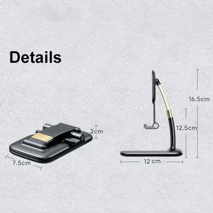Adjustable Foldable Mobile Stand Holder for Desk | Phone & Tablet