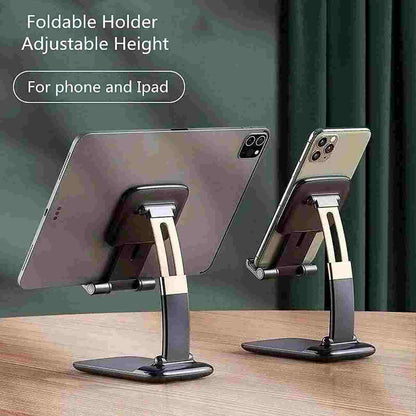 Adjustable Foldable Mobile Stand Holder for Desk | Phone & Tablet