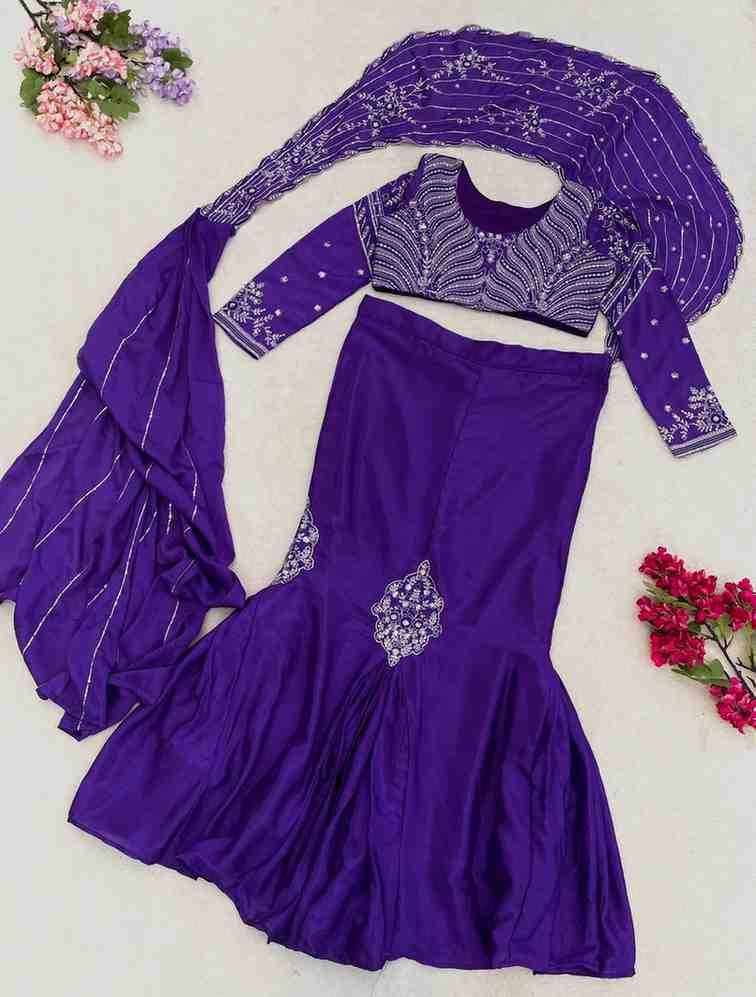 Women celebration wear ethnic outfit design