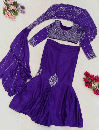 Women celebration wear ethnic outfit design