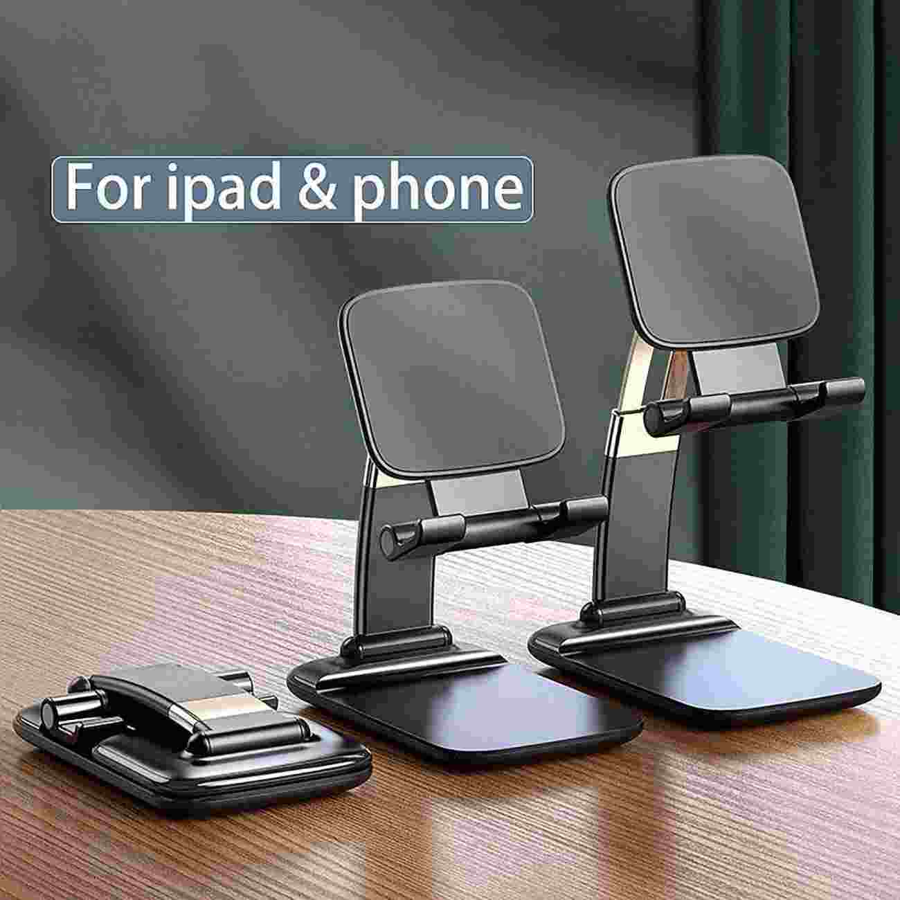 Adjustable Foldable Mobile Stand Holder for Desk | Phone & Tablet