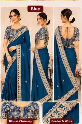 Elegant Women's Designer Saree