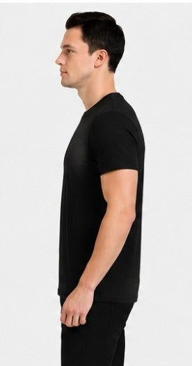 Supima Cotton Polo T-Shirt front and back view