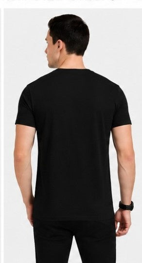 Supima Cotton Polo T-Shirt front and back view