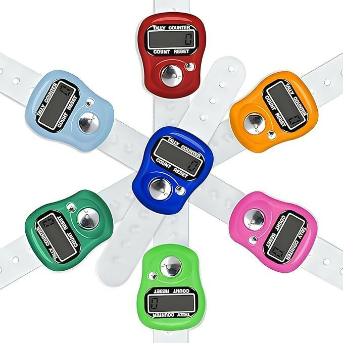 Digital finger tally counter lcd 5 digit click counter Anything