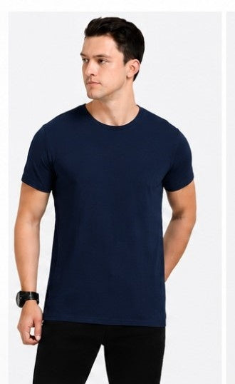 Super Combed Cotton Polo T-Shirt front and back view