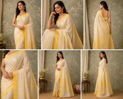Traditional Handwoven Cotton Saree